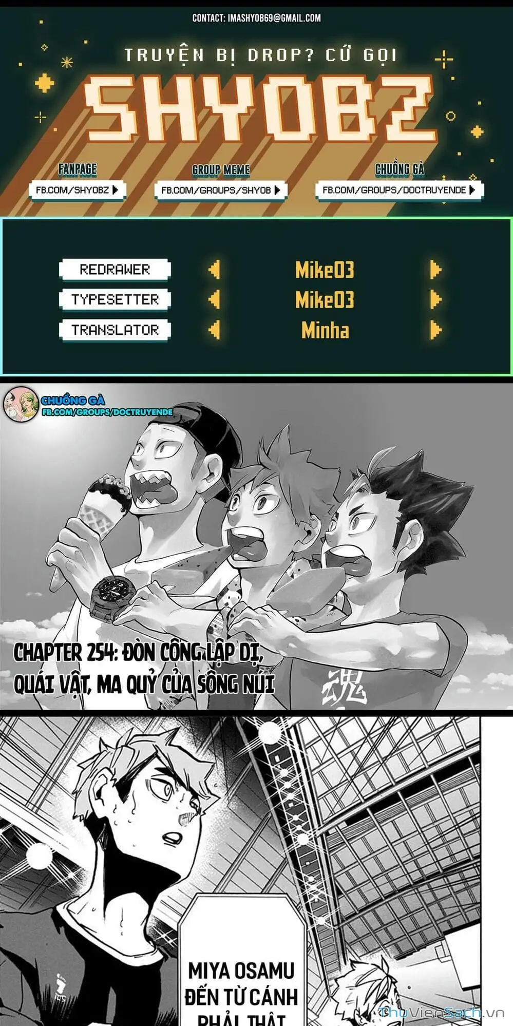 Truyện Tranh Vua Bóng Chuyền Haikyuu trang 6