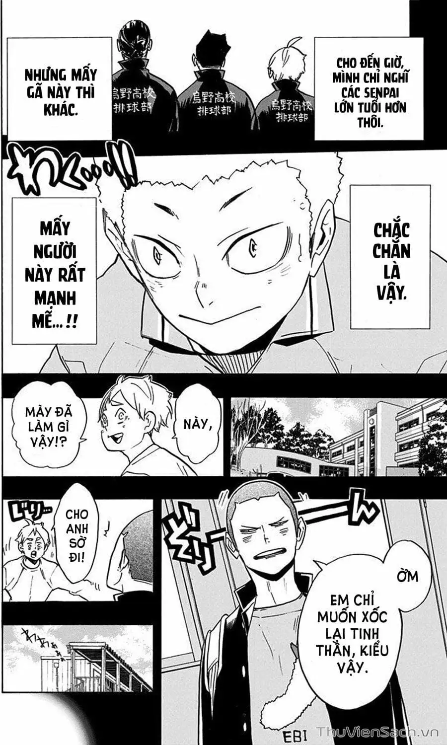 Truyện Tranh Vua Bóng Chuyền Haikyuu trang 6