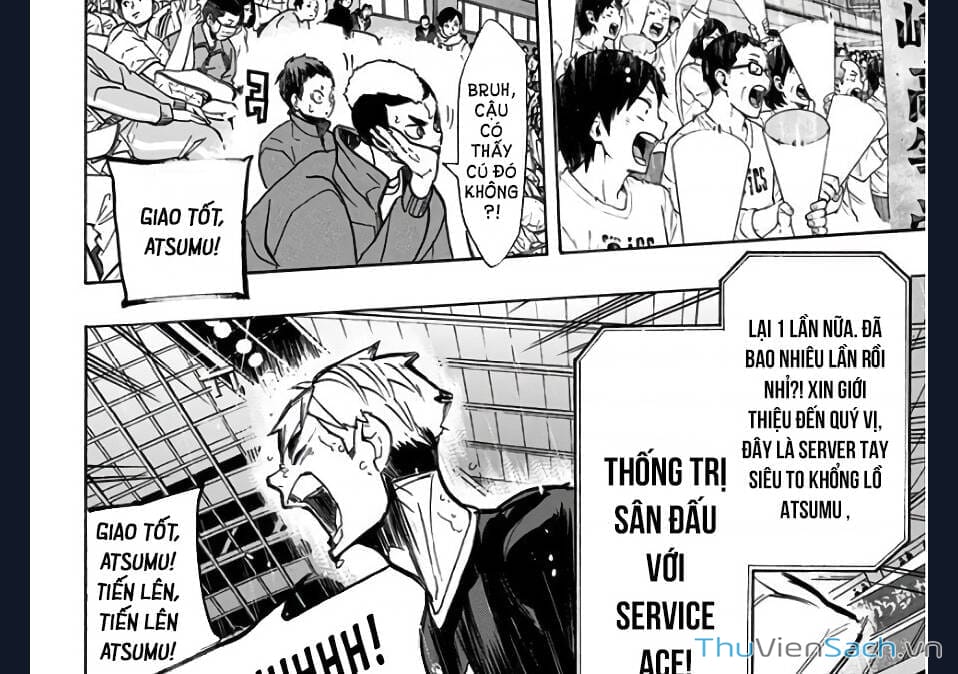 Truyện Tranh Vua Bóng Chuyền Haikyuu trang 6