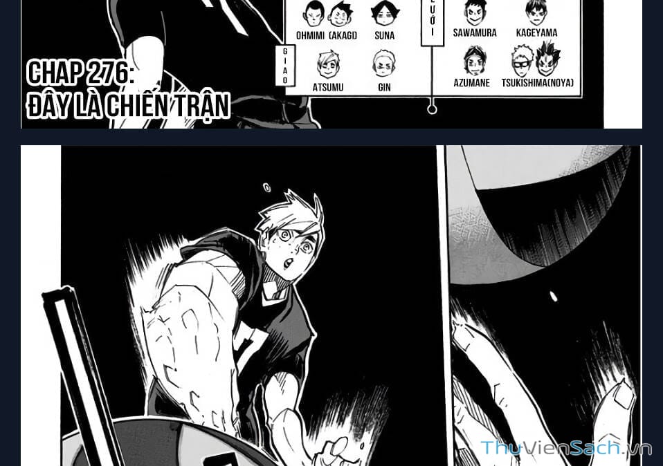 Truyện Tranh Vua Bóng Chuyền Haikyuu trang 6