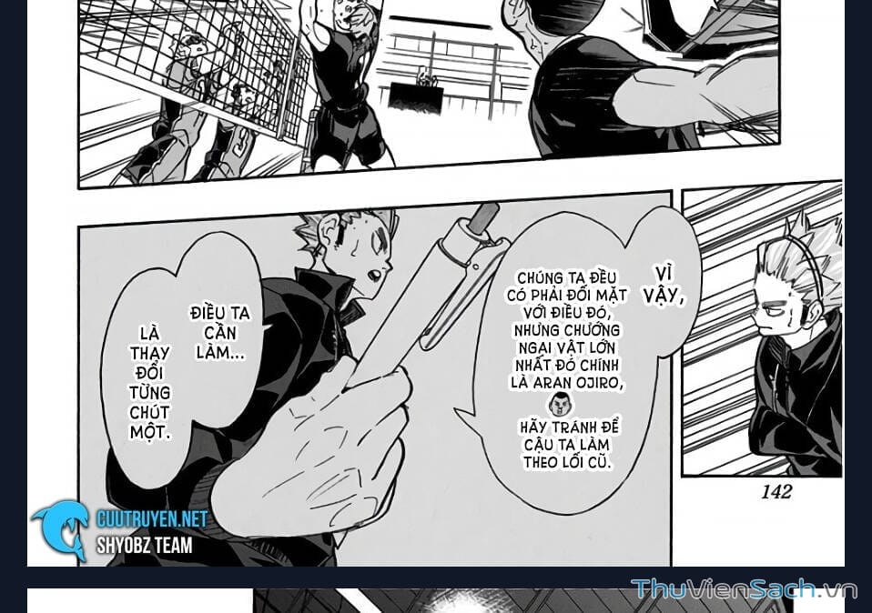 Truyện Tranh Vua Bóng Chuyền Haikyuu trang 6