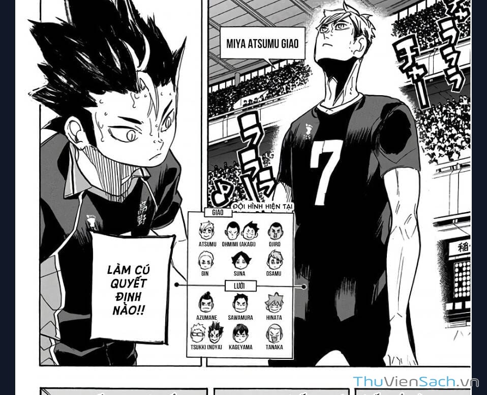 Truyện Tranh Vua Bóng Chuyền Haikyuu trang 6