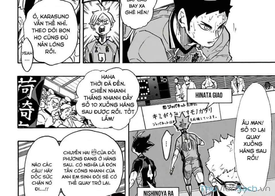 Truyện Tranh Vua Bóng Chuyền Haikyuu trang 6