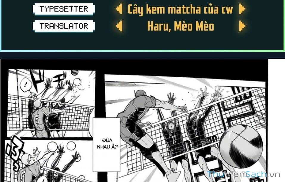 Truyện Tranh Vua Bóng Chuyền Haikyuu trang 6