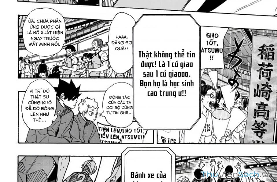 Truyện Tranh Vua Bóng Chuyền Haikyuu trang 6