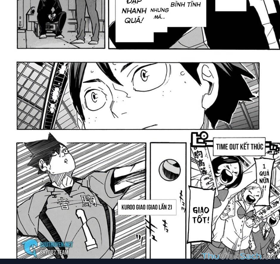 Truyện Tranh Vua Bóng Chuyền Haikyuu trang 6