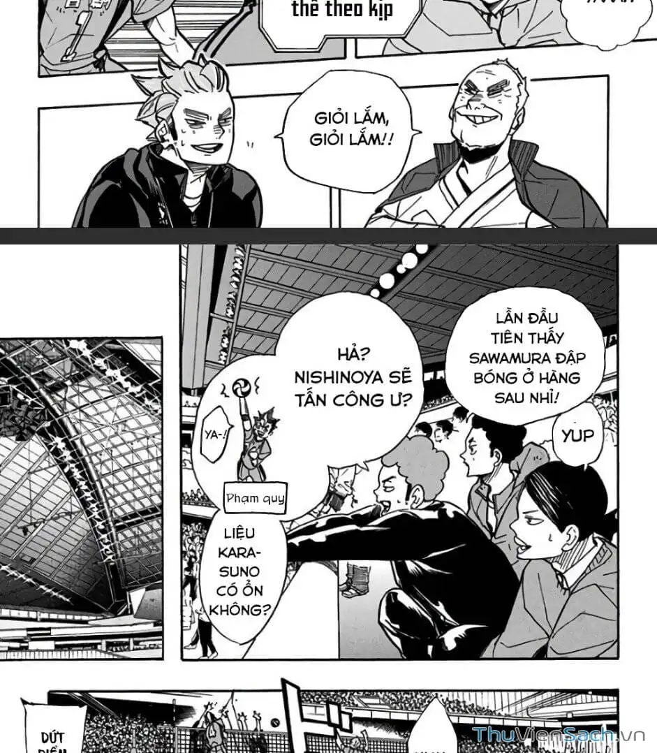 Truyện Tranh Vua Bóng Chuyền Haikyuu trang 6