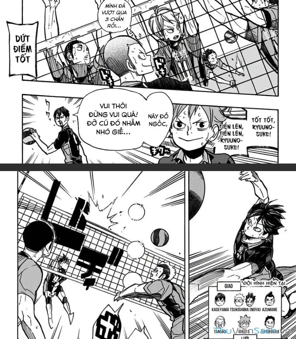 Truyện Tranh Vua Bóng Chuyền Haikyuu trang 6