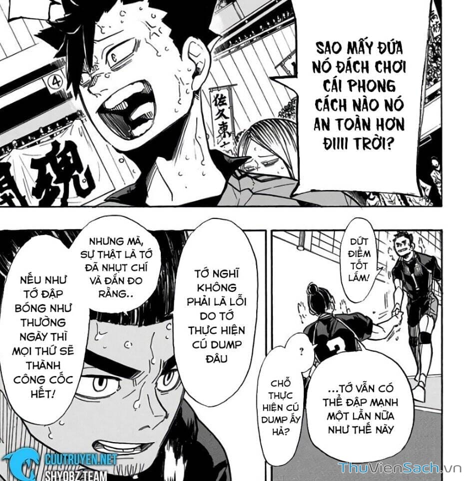 Truyện Tranh Vua Bóng Chuyền Haikyuu trang 6
