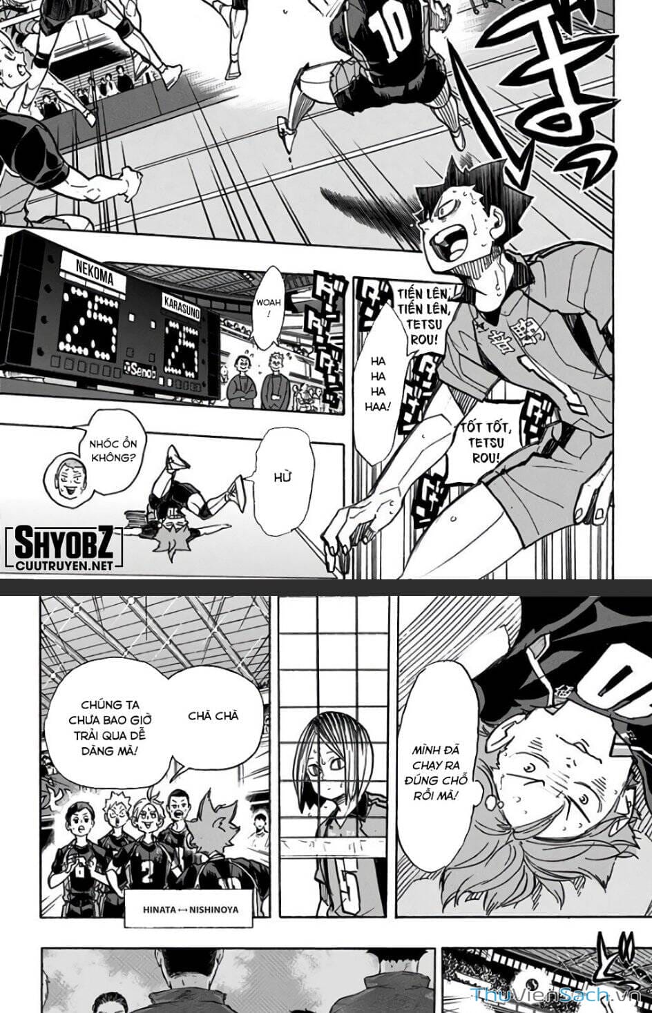 Truyện Tranh Vua Bóng Chuyền Haikyuu trang 6