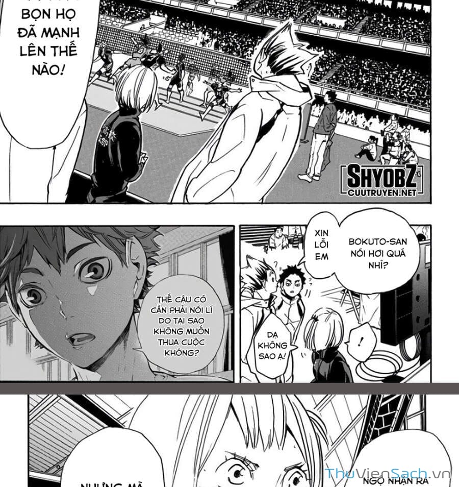 Truyện Tranh Vua Bóng Chuyền Haikyuu trang 6