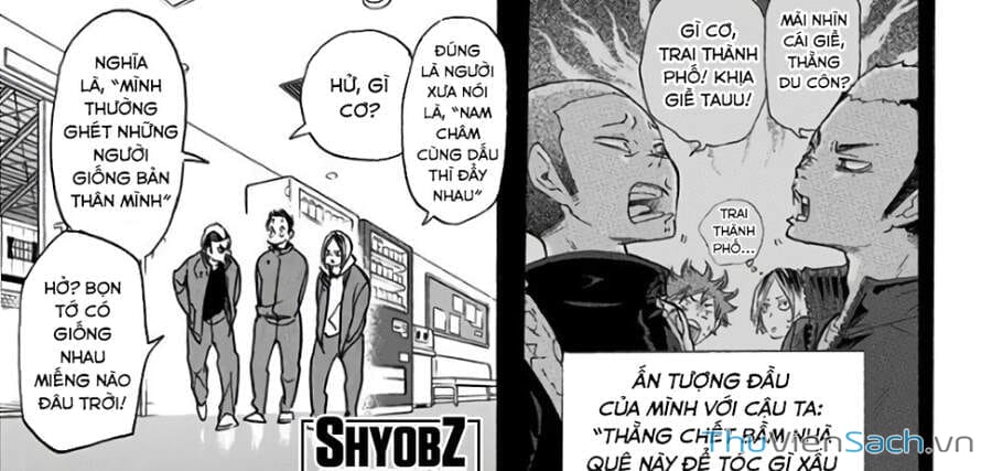 Truyện Tranh Vua Bóng Chuyền Haikyuu trang 6