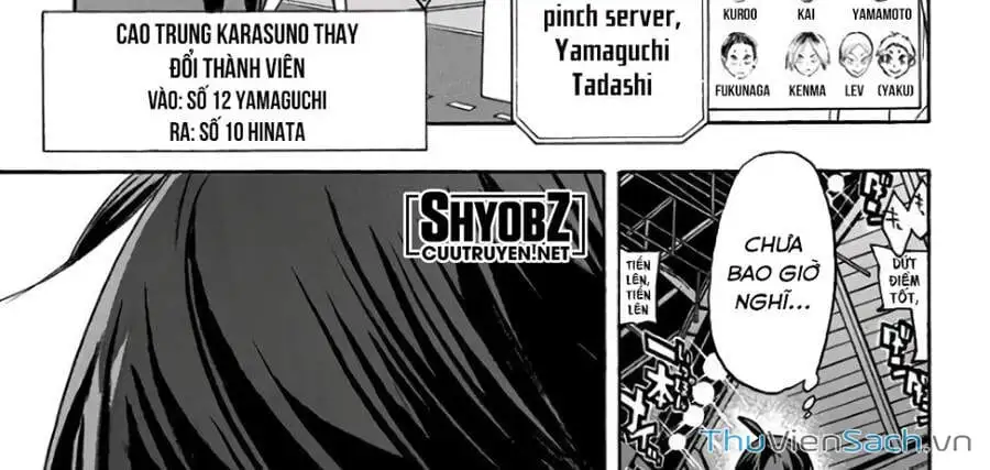 Truyện Tranh Vua Bóng Chuyền Haikyuu trang 6