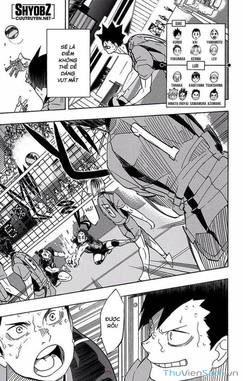 Truyện Tranh Vua Bóng Chuyền Haikyuu trang 6