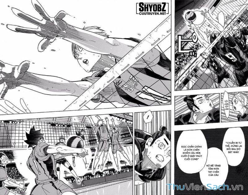 Truyện Tranh Vua Bóng Chuyền Haikyuu trang 6