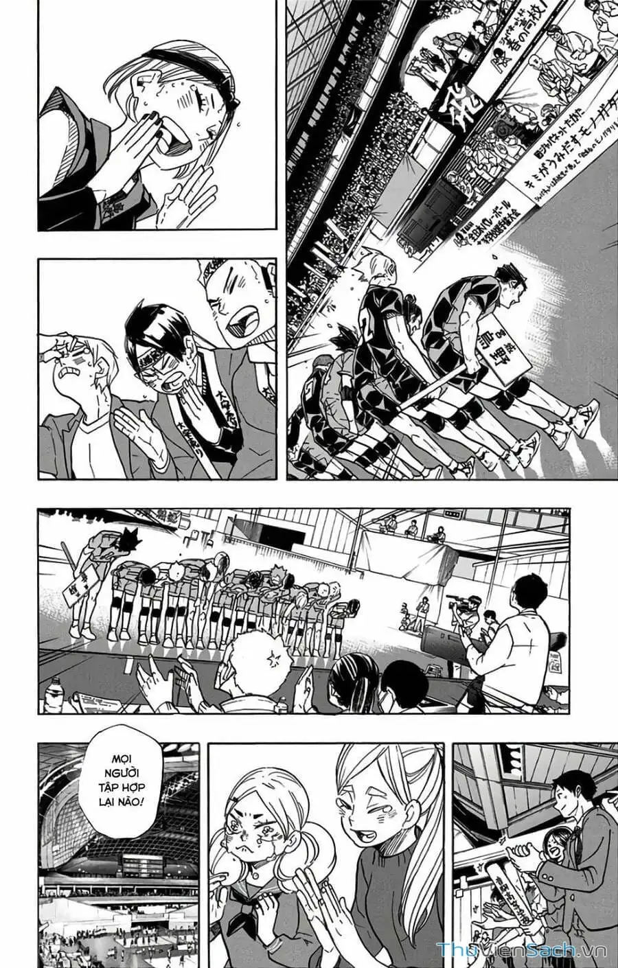 Truyện Tranh Vua Bóng Chuyền Haikyuu trang 6
