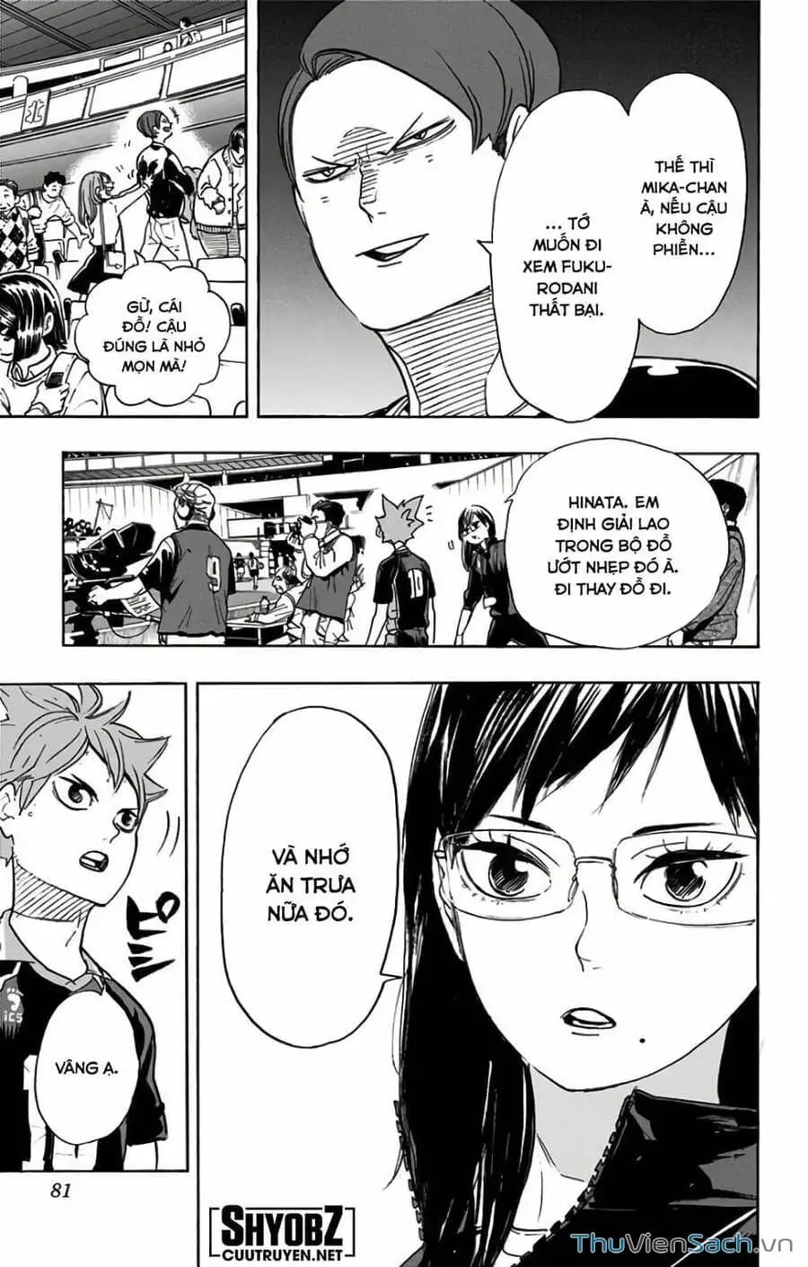 Truyện Tranh Vua Bóng Chuyền Haikyuu trang 6