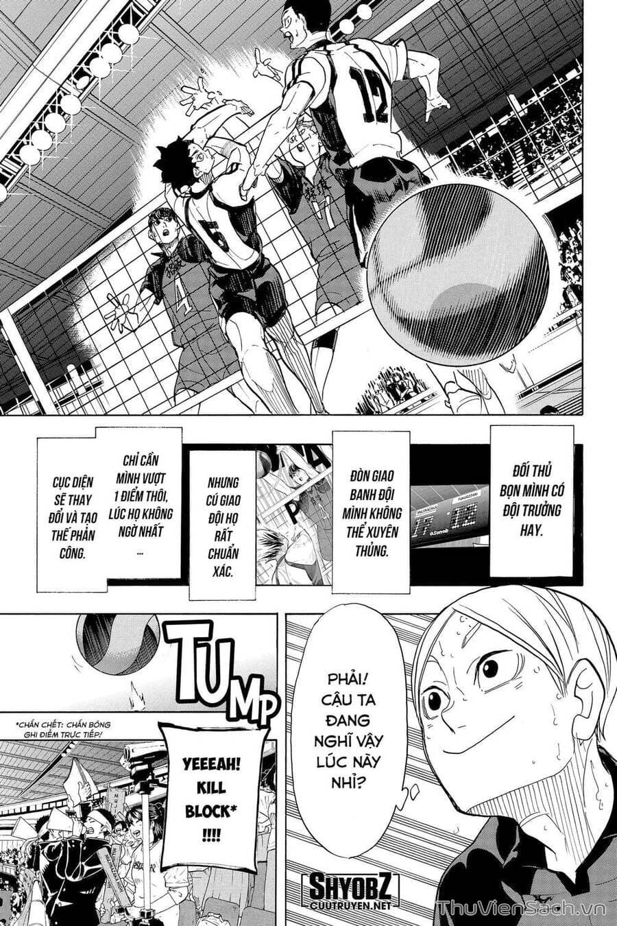 Truyện Tranh Vua Bóng Chuyền Haikyuu trang 6