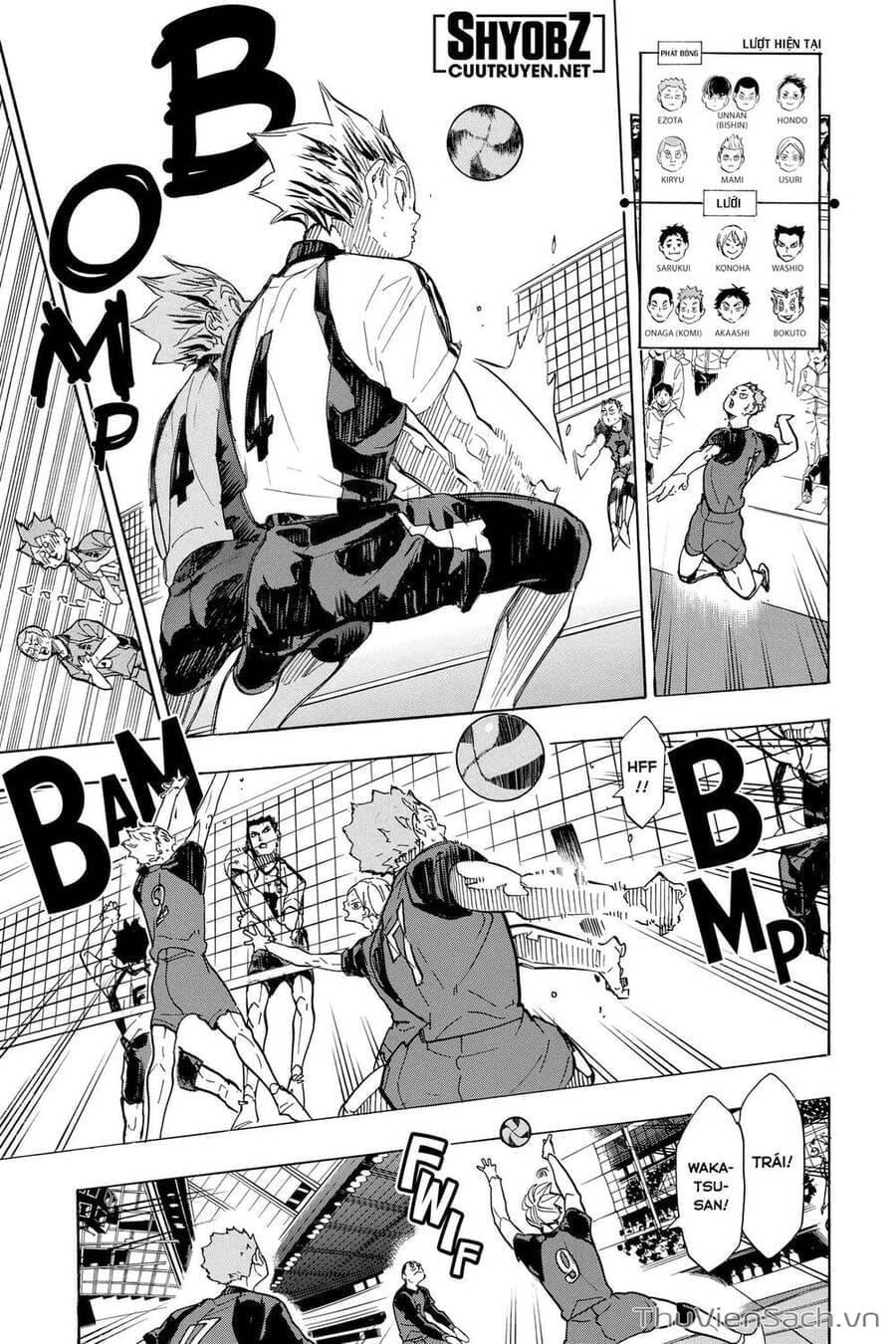 Truyện Tranh Vua Bóng Chuyền Haikyuu trang 6