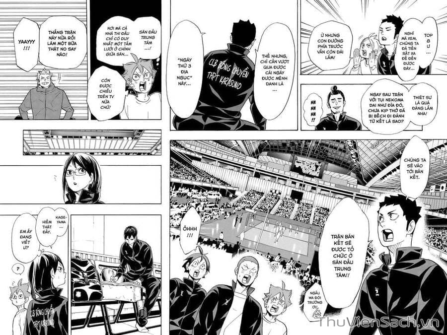 Truyện Tranh Vua Bóng Chuyền Haikyuu trang 6