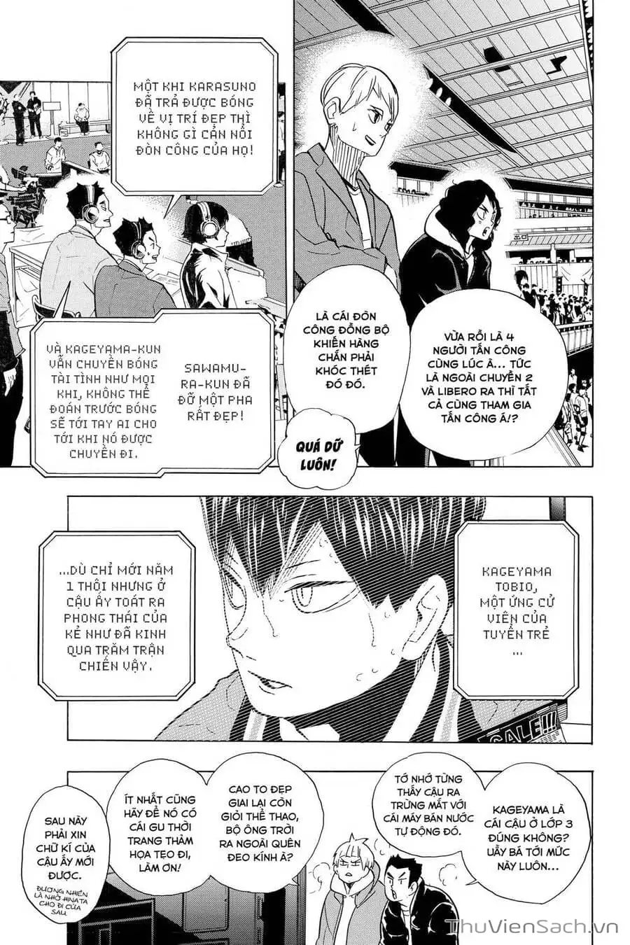 Truyện Tranh Vua Bóng Chuyền Haikyuu trang 6