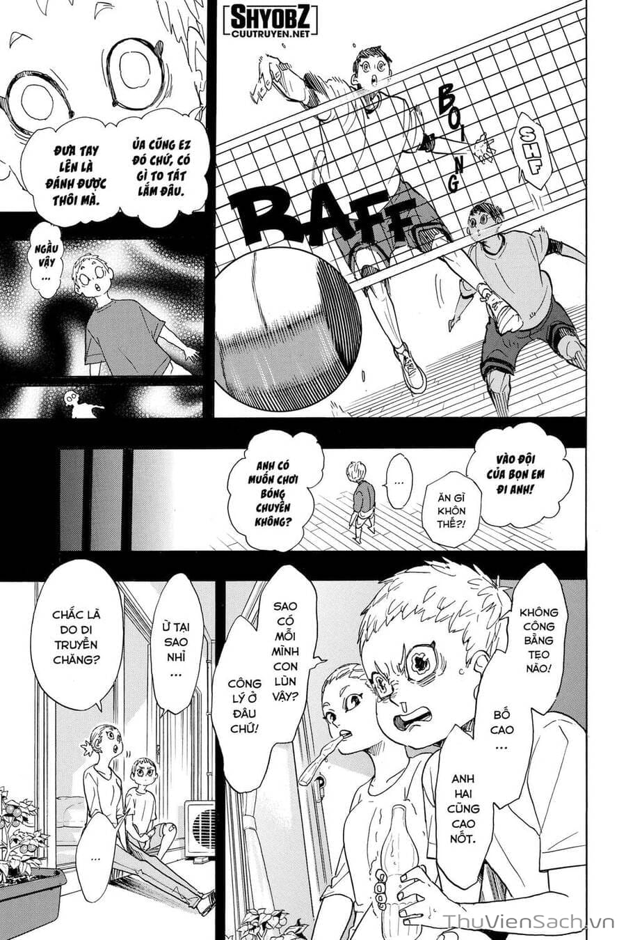 Truyện Tranh Vua Bóng Chuyền Haikyuu trang 6