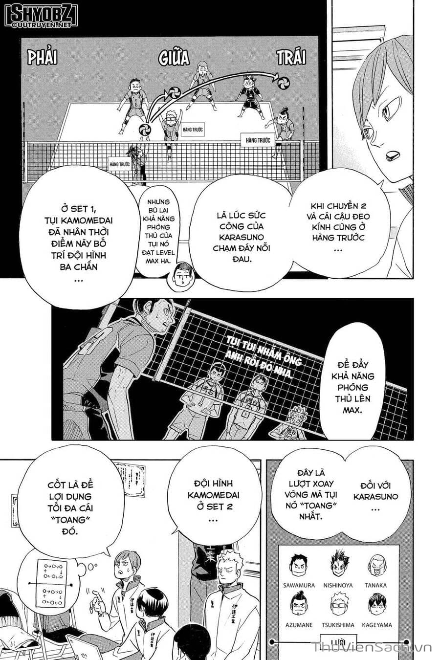 Truyện Tranh Vua Bóng Chuyền Haikyuu trang 6