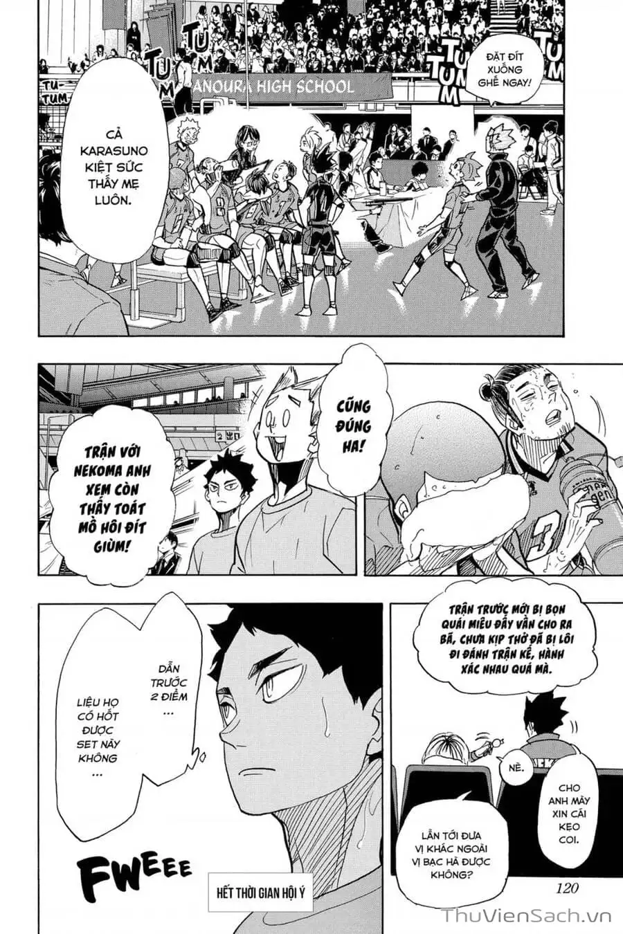 Truyện Tranh Vua Bóng Chuyền Haikyuu trang 6