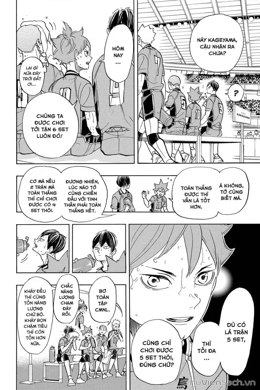 Truyện Tranh Vua Bóng Chuyền Haikyuu trang 6
