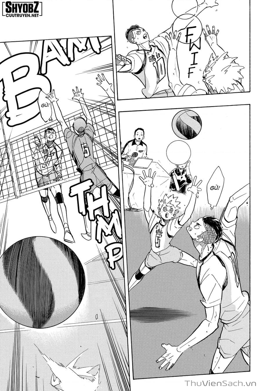Truyện Tranh Vua Bóng Chuyền Haikyuu trang 6