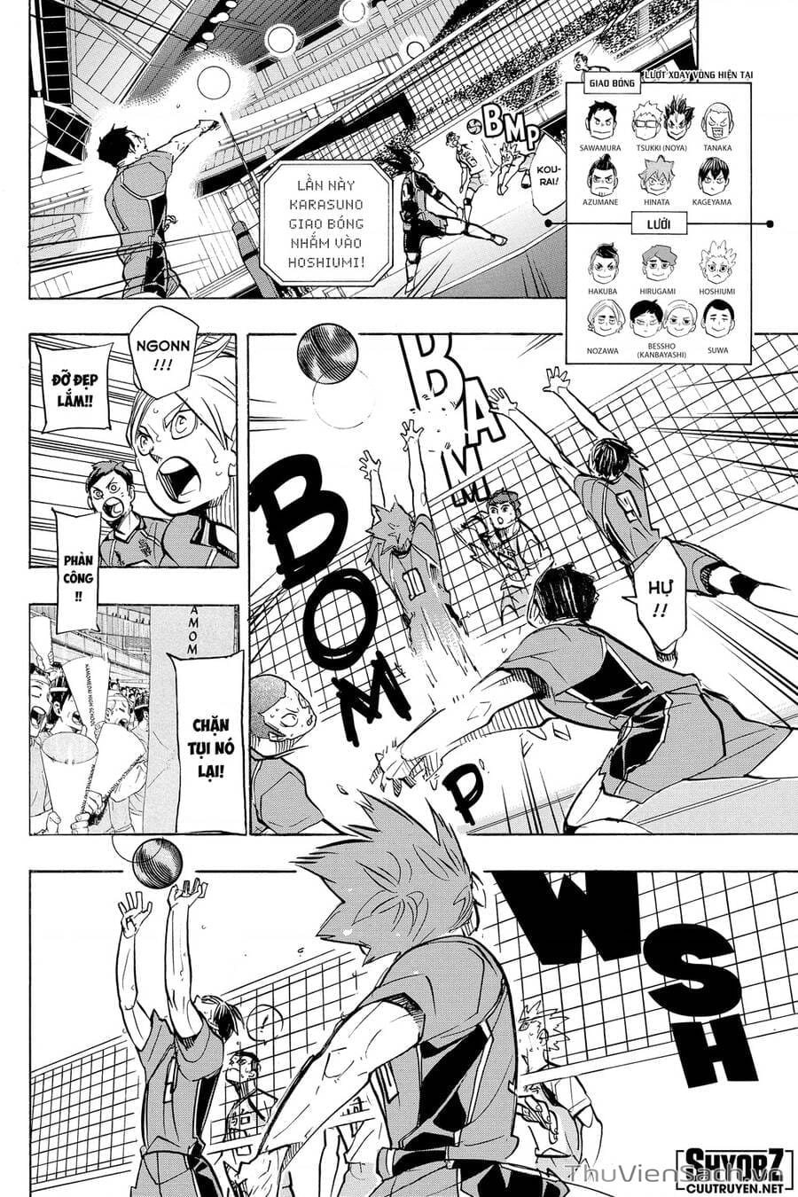 Truyện Tranh Vua Bóng Chuyền Haikyuu trang 6
