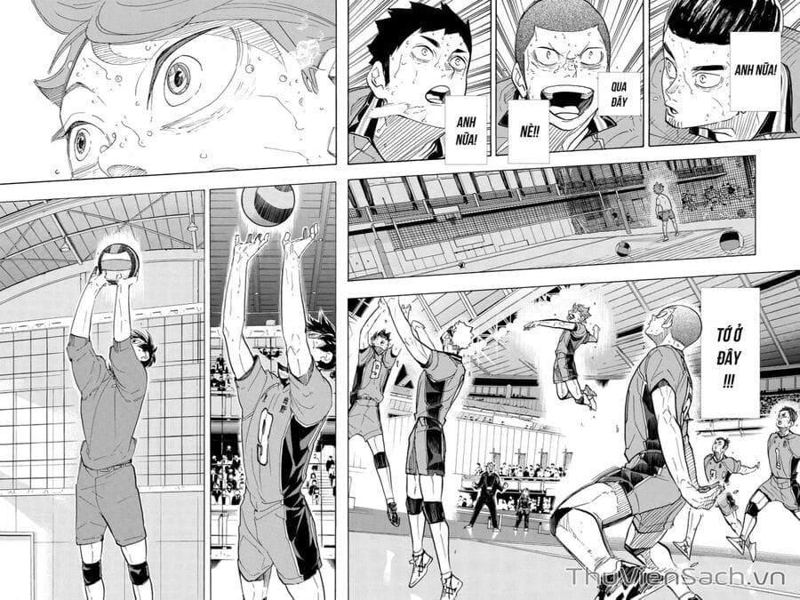 Truyện Tranh Vua Bóng Chuyền Haikyuu trang 6