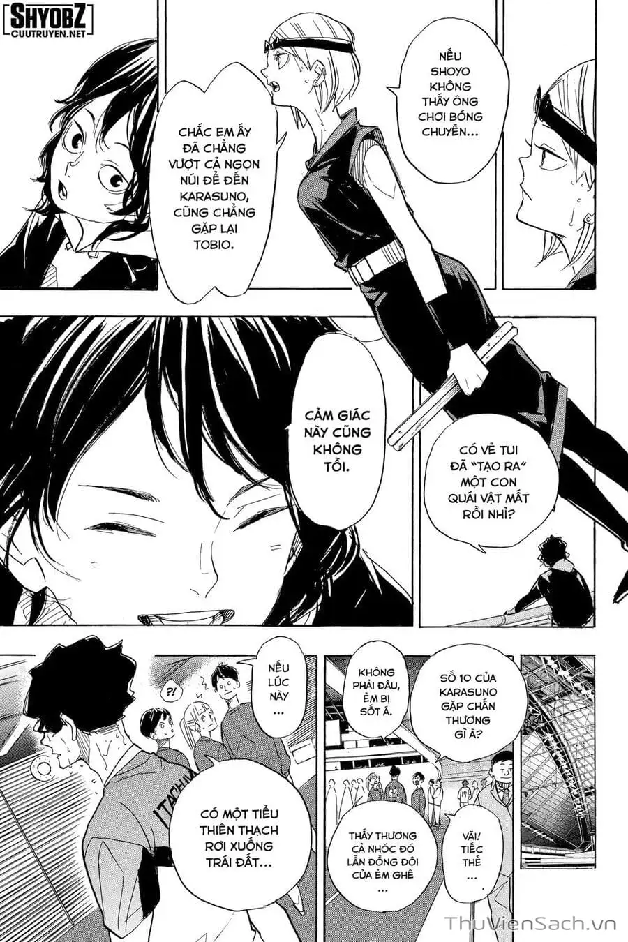 Truyện Tranh Vua Bóng Chuyền Haikyuu trang 6
