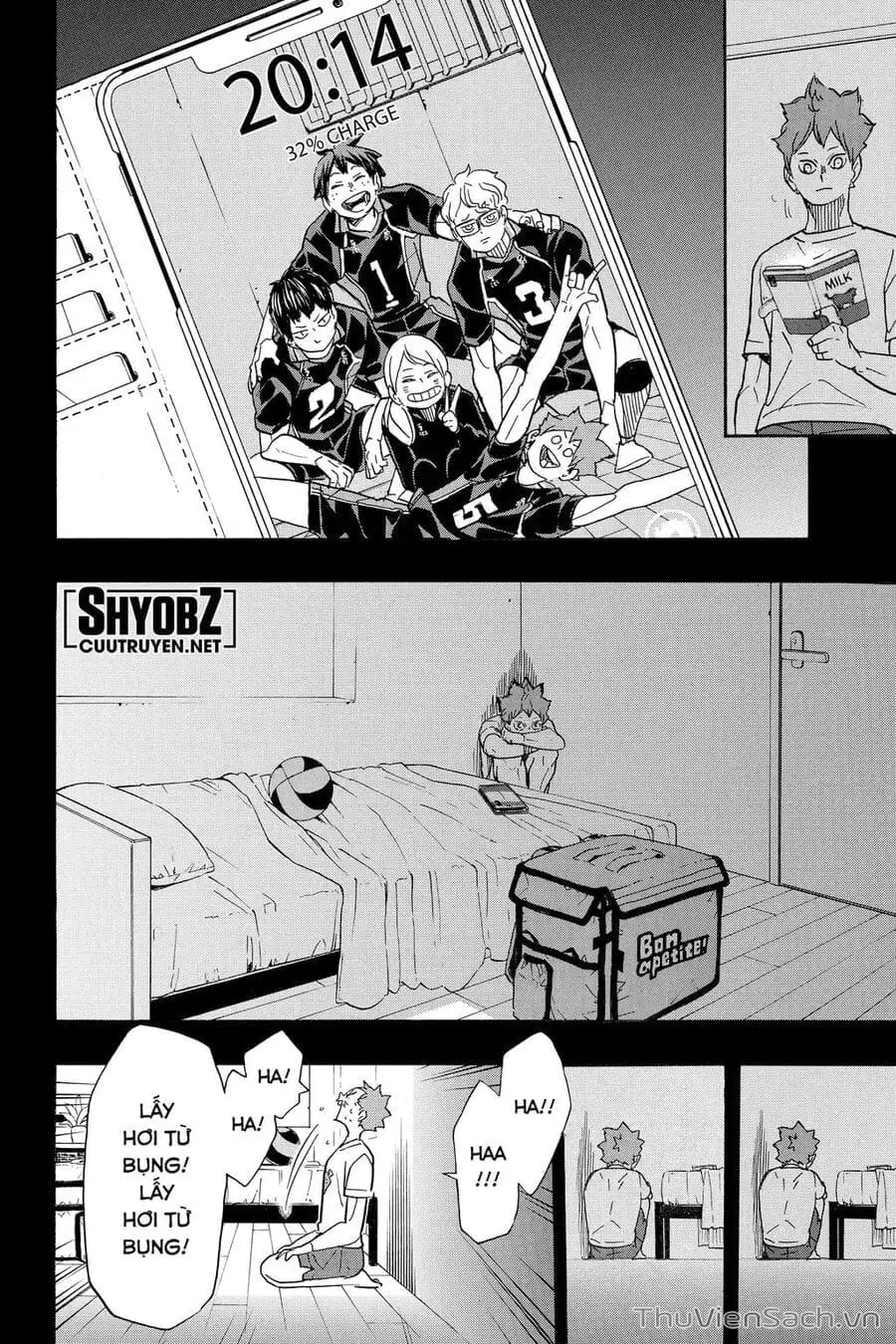 Truyện Tranh Vua Bóng Chuyền Haikyuu trang 6