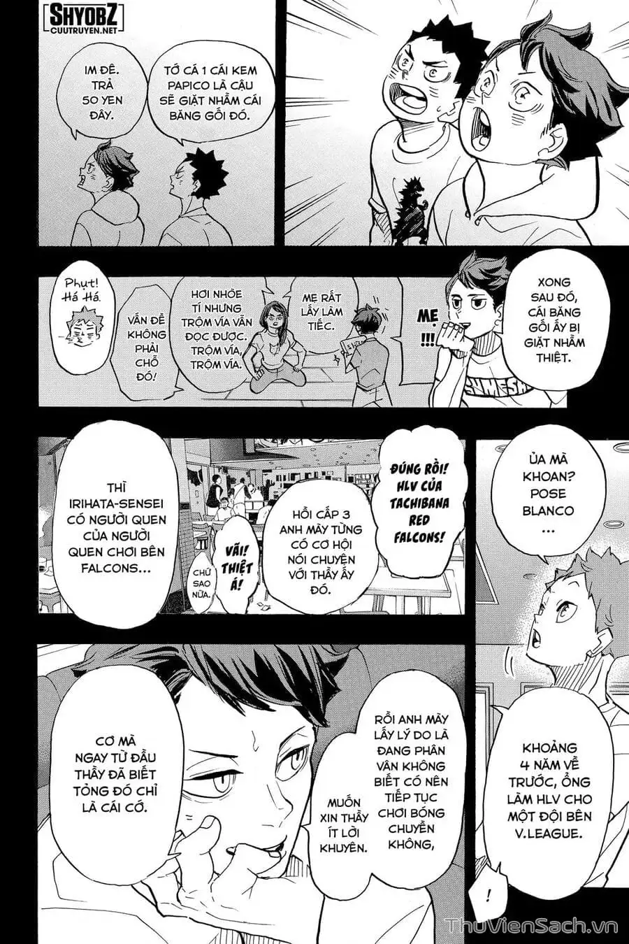 Truyện Tranh Vua Bóng Chuyền Haikyuu trang 6