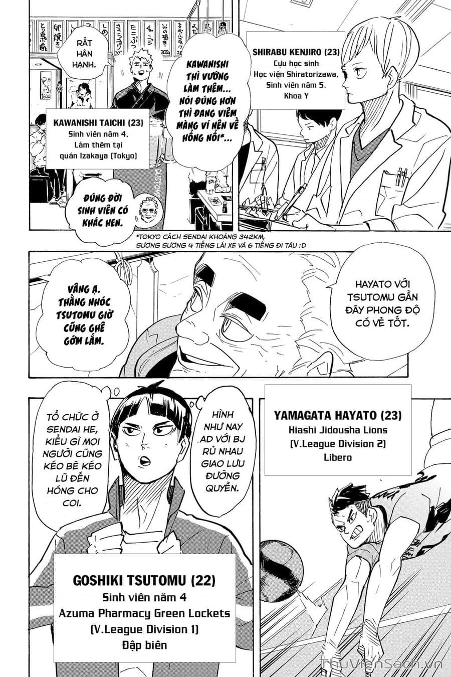 Truyện Tranh Vua Bóng Chuyền Haikyuu trang 6