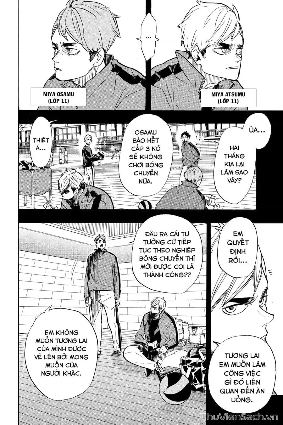 Truyện Tranh Vua Bóng Chuyền Haikyuu trang 6