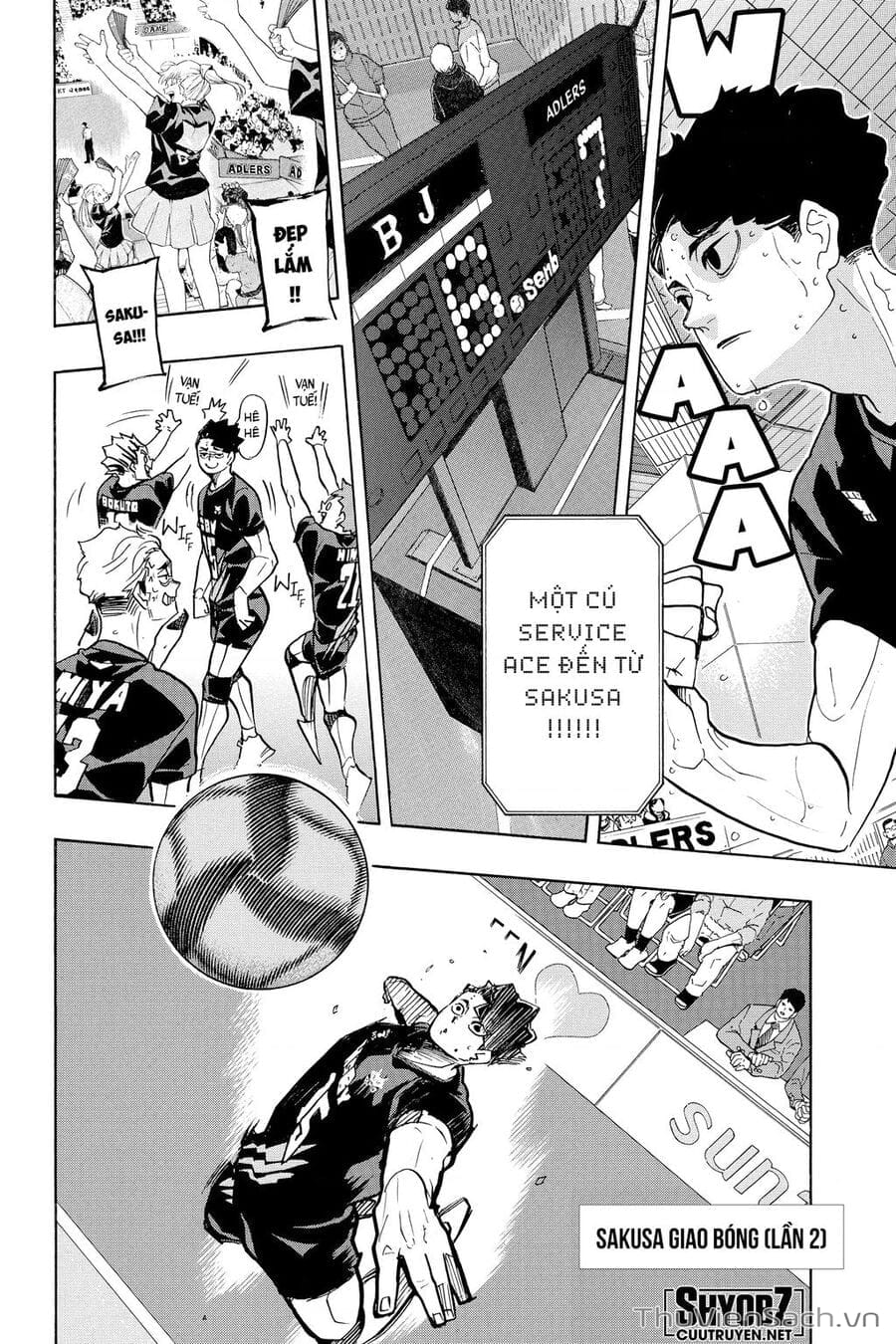 Truyện Tranh Vua Bóng Chuyền Haikyuu trang 6