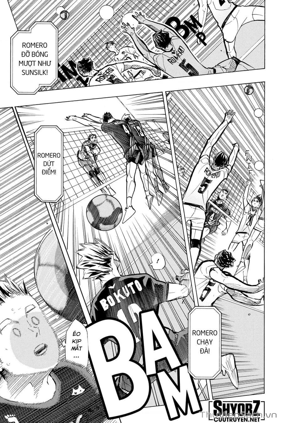 Truyện Tranh Vua Bóng Chuyền Haikyuu trang 6