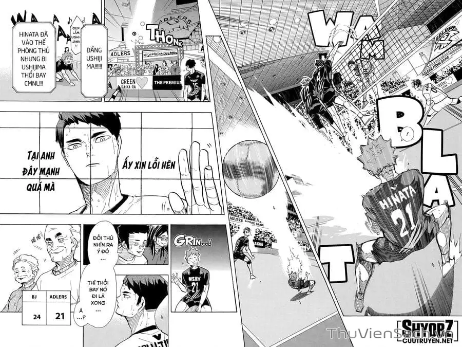 Truyện Tranh Vua Bóng Chuyền Haikyuu trang 6