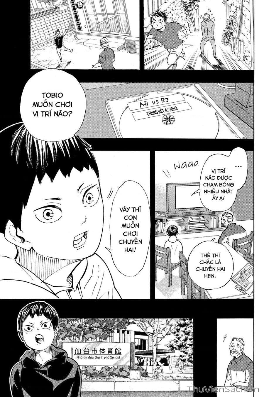Truyện Tranh Vua Bóng Chuyền Haikyuu trang 6