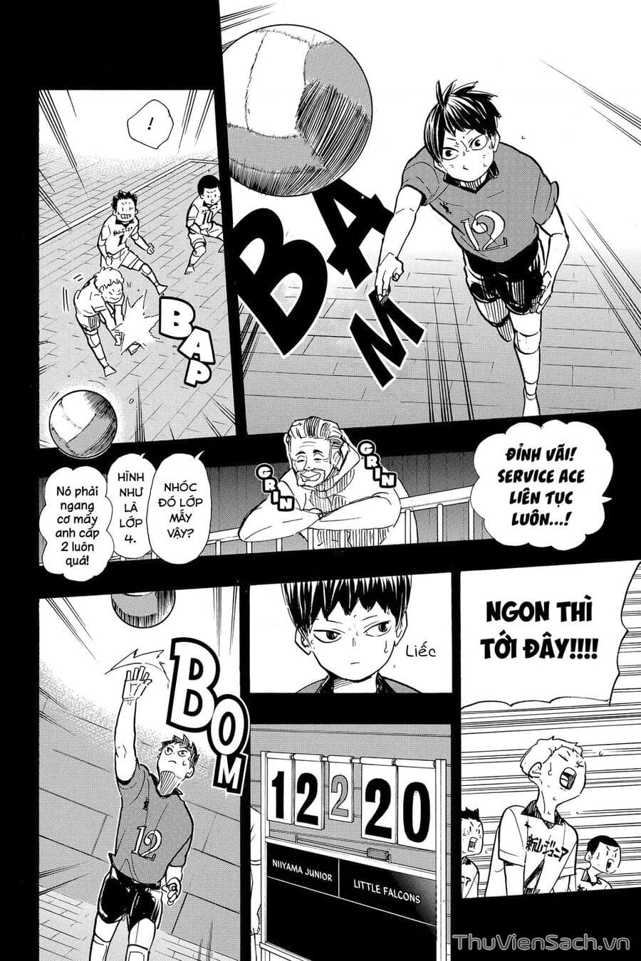 Truyện Tranh Vua Bóng Chuyền Haikyuu trang 6