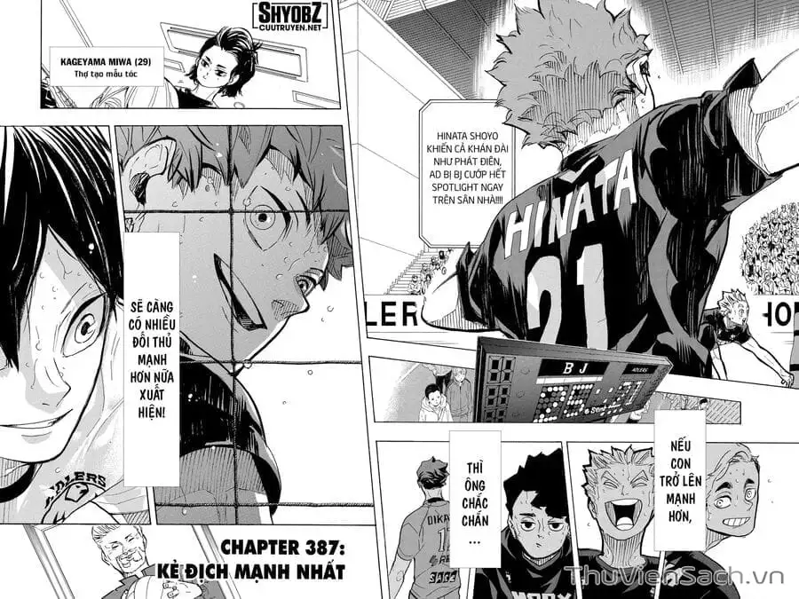 Truyện Tranh Vua Bóng Chuyền Haikyuu trang 6