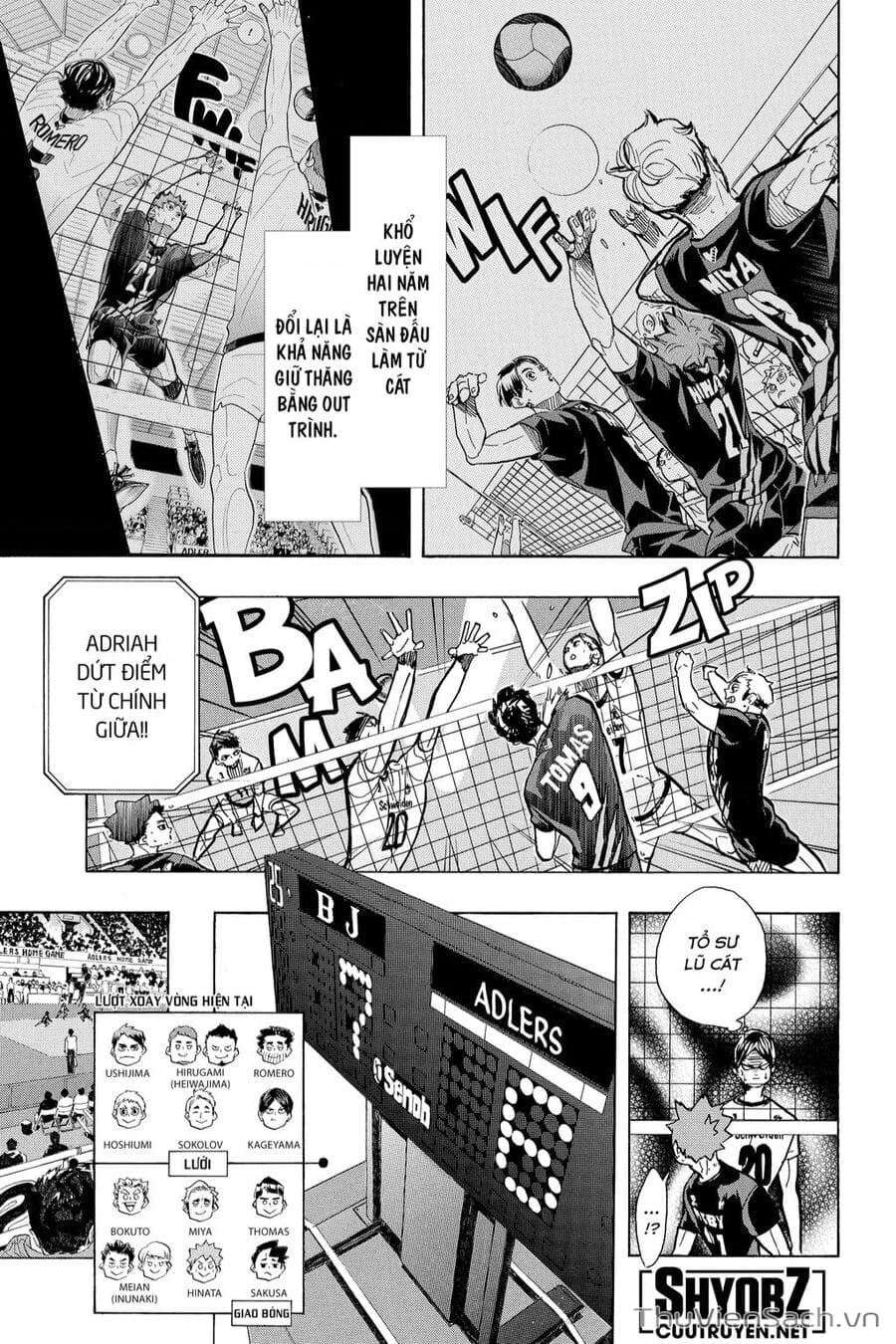 Truyện Tranh Vua Bóng Chuyền Haikyuu trang 6