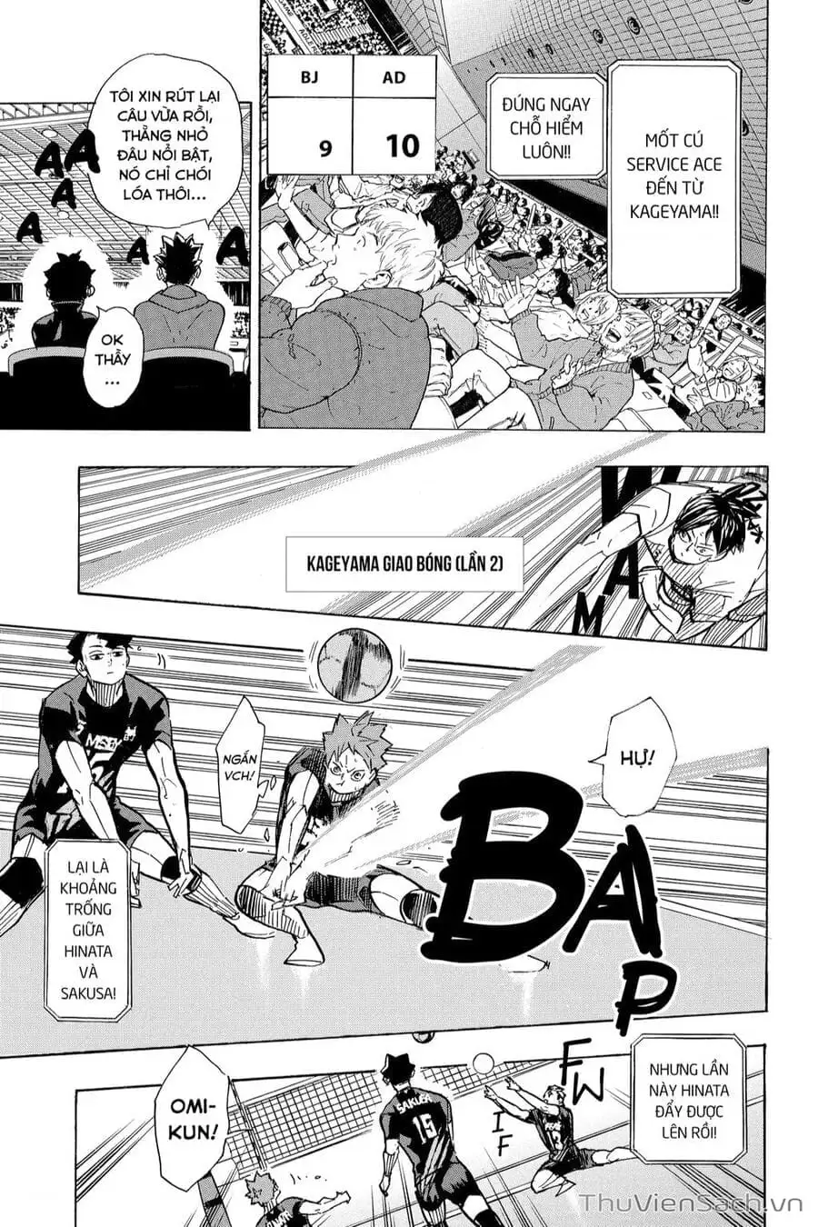 Truyện Tranh Vua Bóng Chuyền Haikyuu trang 6