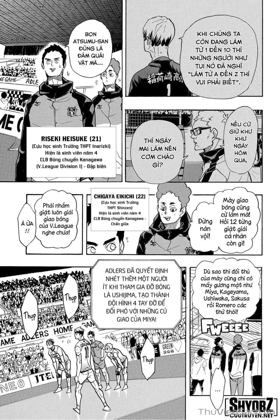 Truyện Tranh Vua Bóng Chuyền Haikyuu trang 6