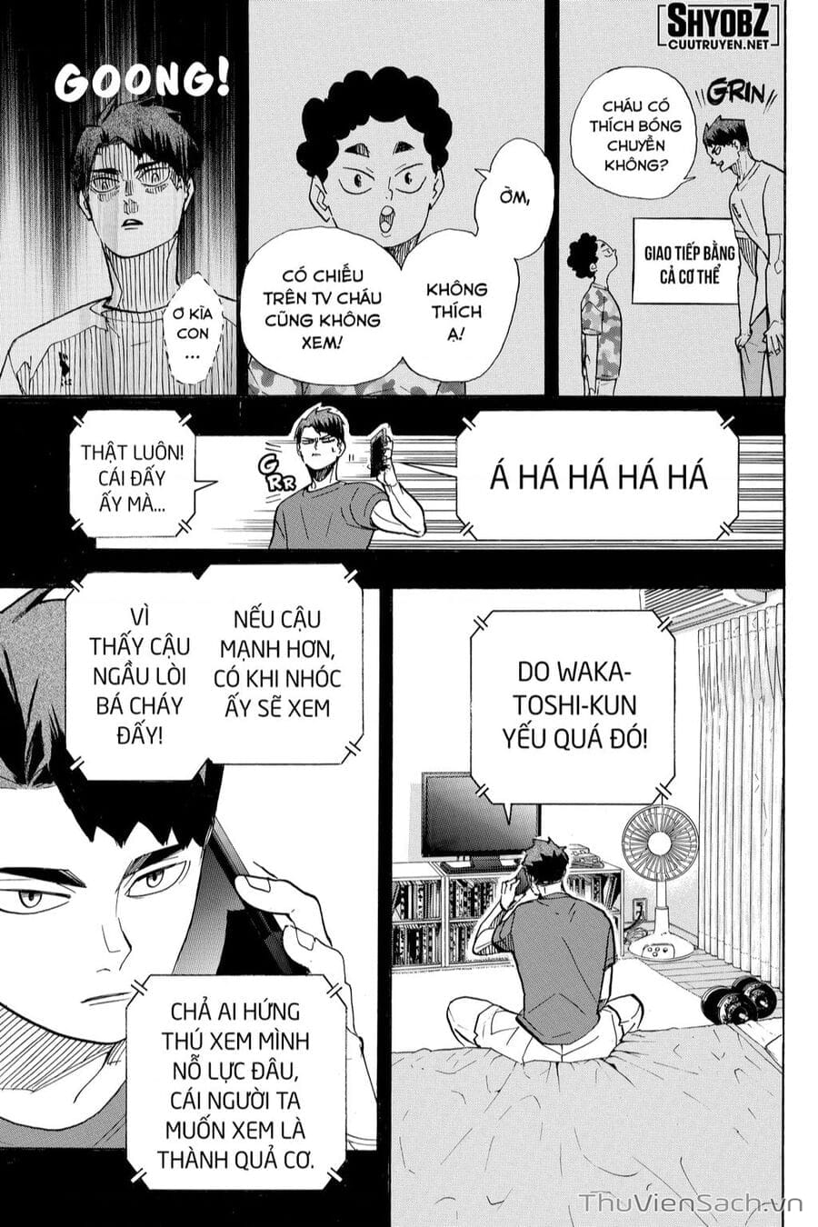 Truyện Tranh Vua Bóng Chuyền Haikyuu trang 6