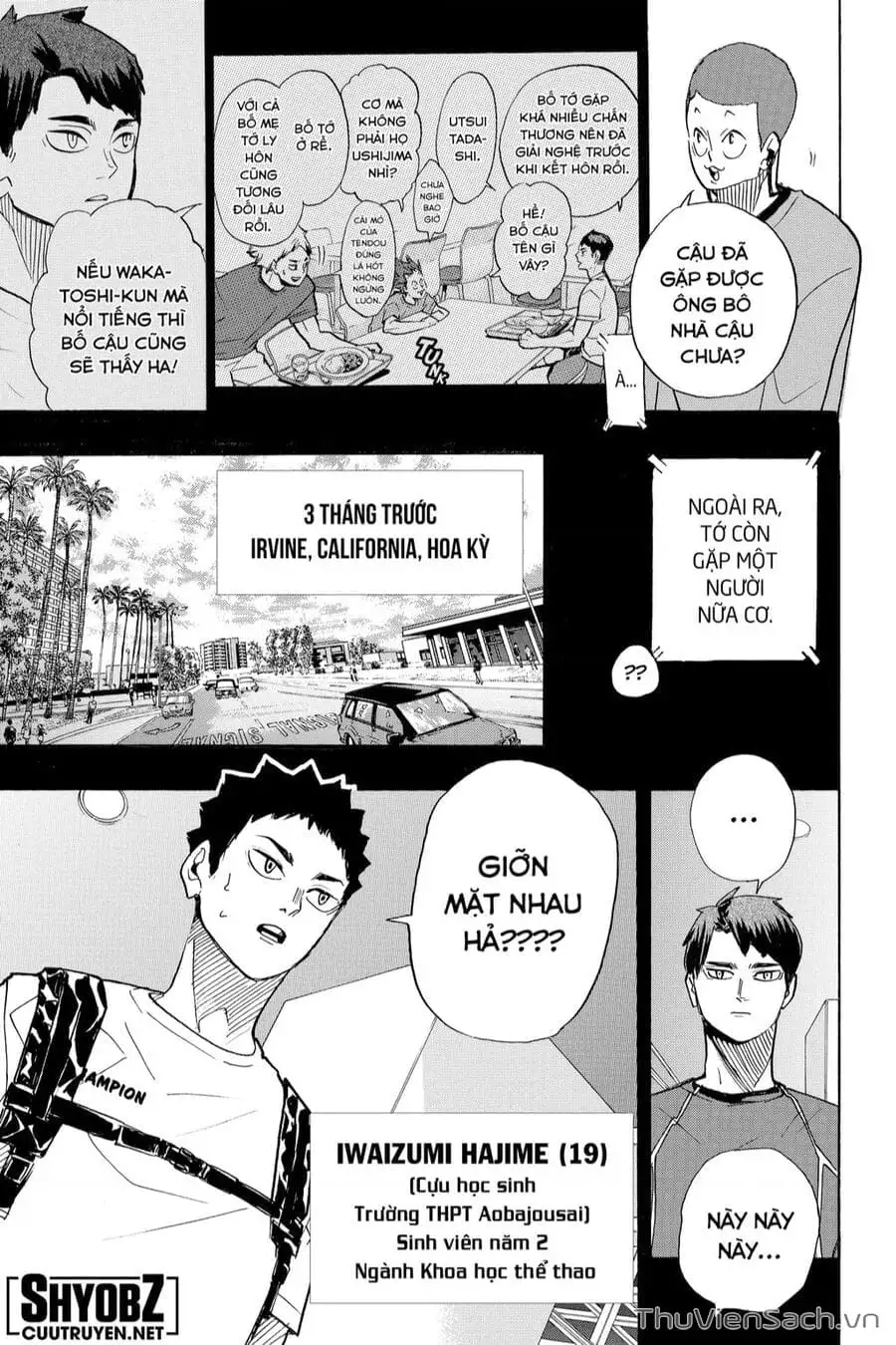 Truyện Tranh Vua Bóng Chuyền Haikyuu trang 6