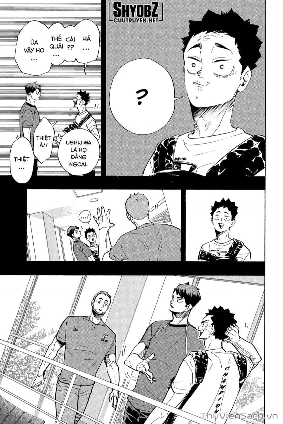 Truyện Tranh Vua Bóng Chuyền Haikyuu trang 6