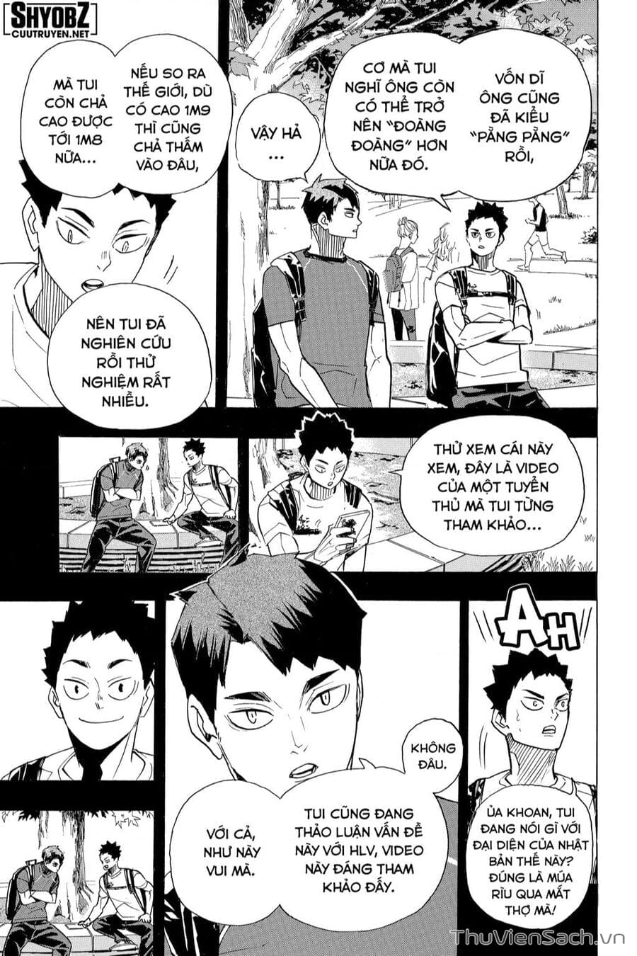 Truyện Tranh Vua Bóng Chuyền Haikyuu trang 6